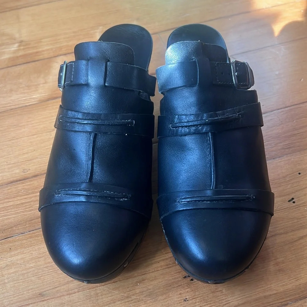 Timberland Women's Earthkeepers Barnstable Clog Size 9 Black - Picture 3 of 9